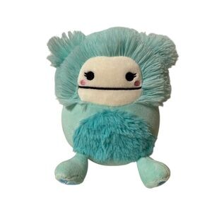 Squishmallows Joelle The Bigfoot Plush 5in Blue Stuffed Animal Kellytoy Soft Toy